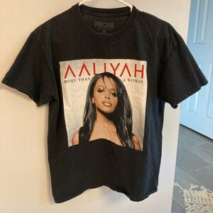 FRCHS x AAliyah T-shirt M Black Cotton Official Unisex Fit